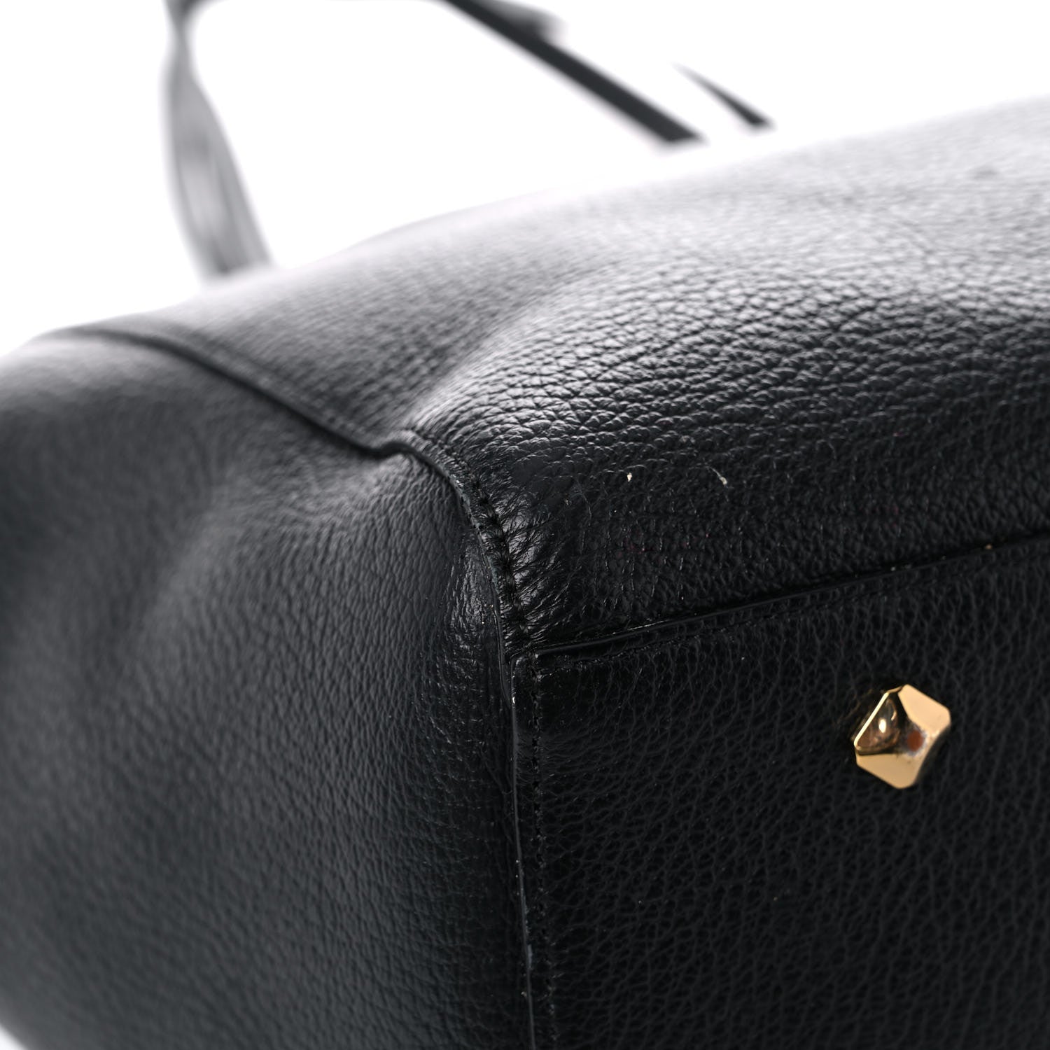 MCM Grained Calfskin Medium Reversible Wandel Tote Black 21 of 29