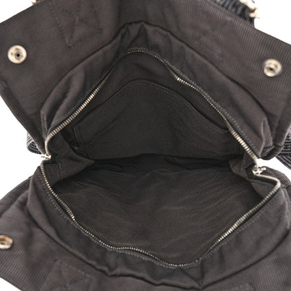 Hermes Canvas Herline Backpack Grey 5 of 10