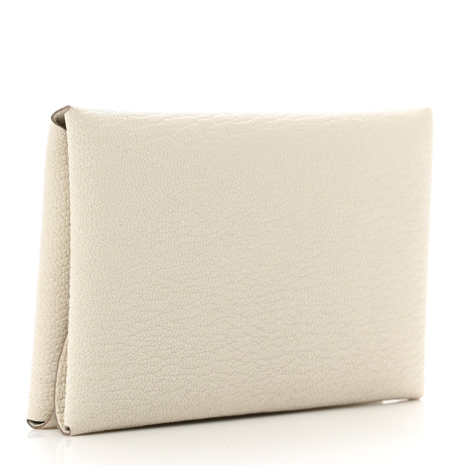 Hermes Chevre Mysore Calvi Duo Card Case Mushroom 3 of 7