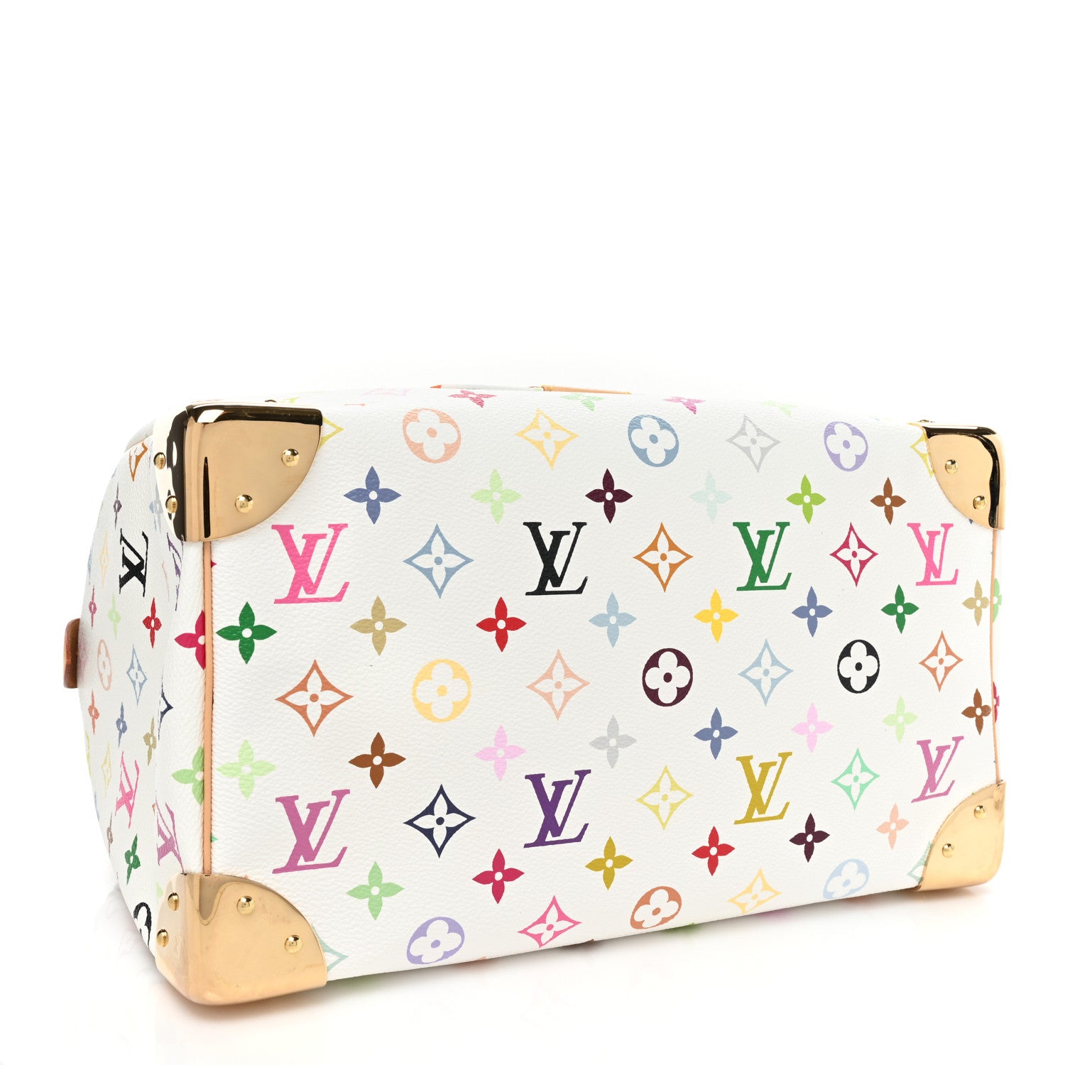 Louis Vuitton Monogram Multicolor Speedy 30 White 4 of 8