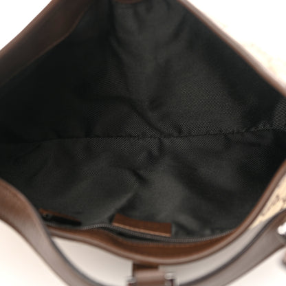 Gucci Monogram Lobster Clasp Jackie O Hobo Brown 5 of 14
