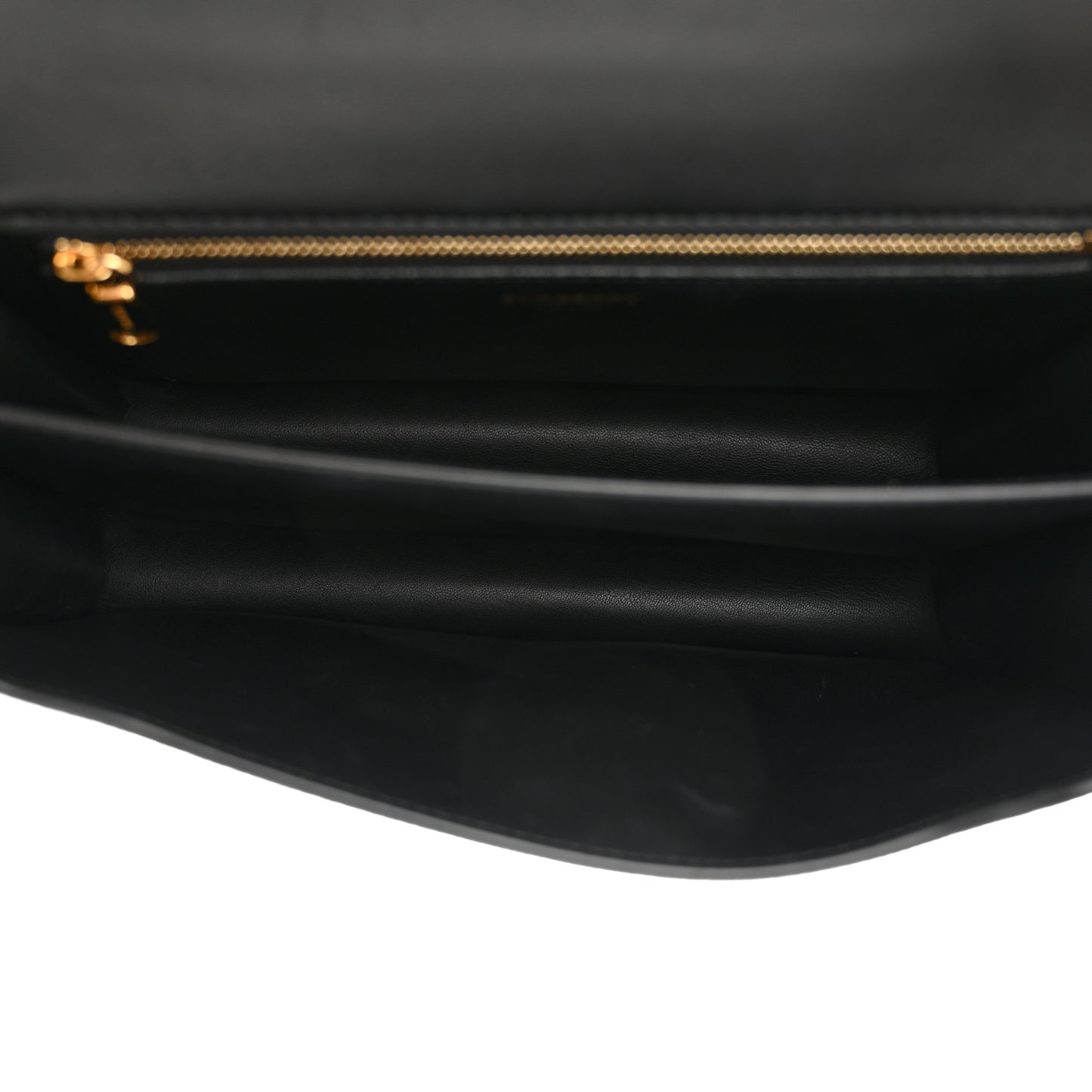 Grained Calfskin Medium TB Bag Black