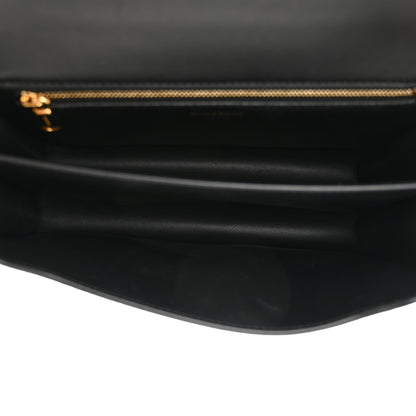 Burberry Grained Calfskin Medium TB Bag Black 5 of 10