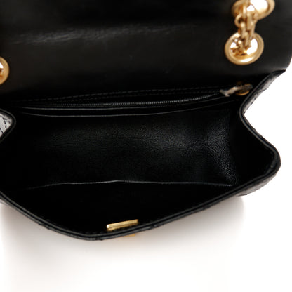 Chanel Aged Calfskin Quilted 2.55 Reissue Mini Flap Black 5 of 11