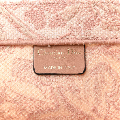Christian Dior Canvas Toile De Jouy Embroidered Large Book Tote Pink 6 of 12