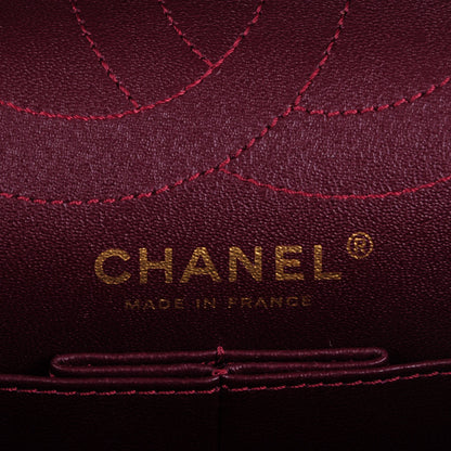 Chanel Aged Calfskin Quilted 2.55 Reissue 225 Flap Black 6 of 7