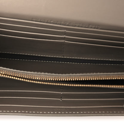 Fendi Vitello King Cruise FF Diamonds Continental Envelope Wallet On Chain Tartufo Tortora 5 of 12