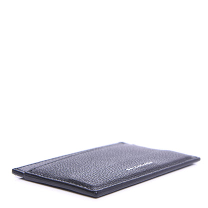 Balenciaga Textured Calfskin Everyday Multi Card Case Black 4 of 5