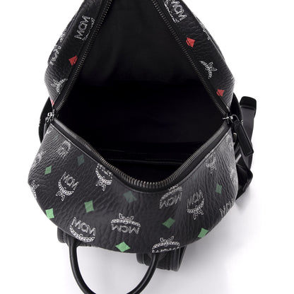 MCM Skyoptic Visetos Small Stark Backpack Spectrum Diamond Black 4 of 8