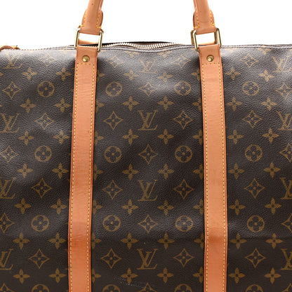 Louis Vuitton Monogram Keepall Bandouliere 60 7 of 10