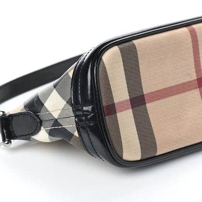 Burberry Nova Check Sling Bag Black 8 of 9