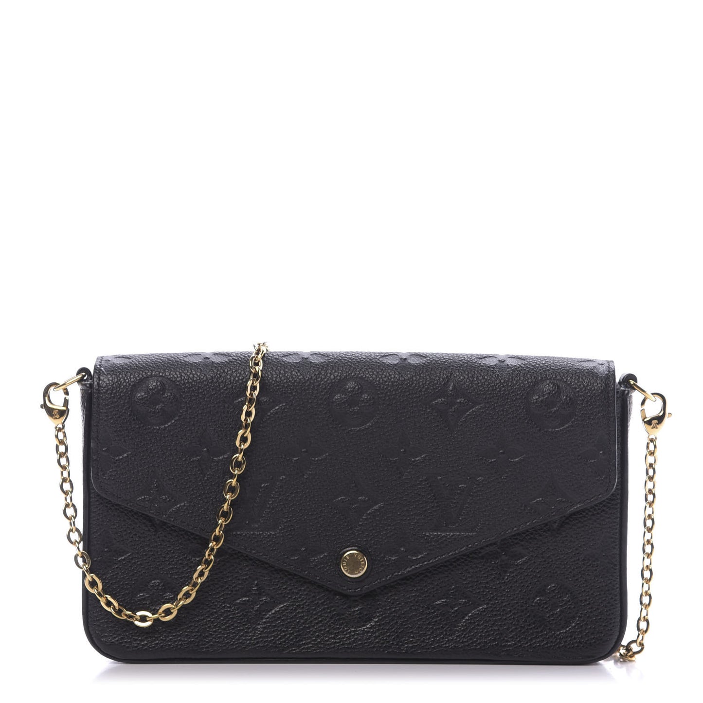 Empreinte Pochette Felicie Chain Wallet Black