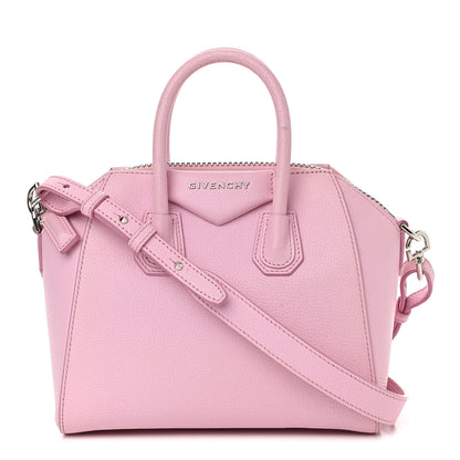 Givenchy Sugar Goatskin Mini Antigona Bright Pink 1 of 15