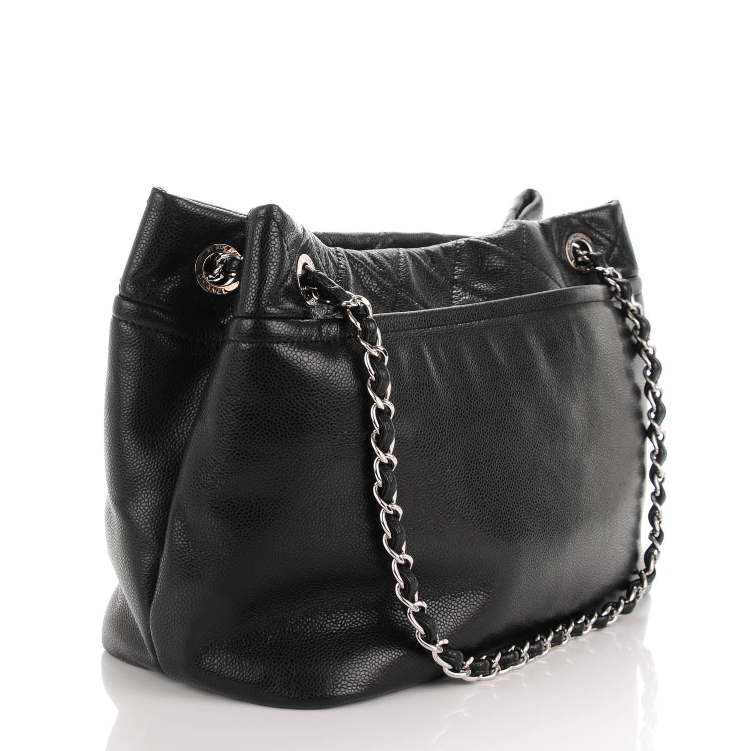 Chanel Caviar Timeless CC Soft Tote Black 3 of 7