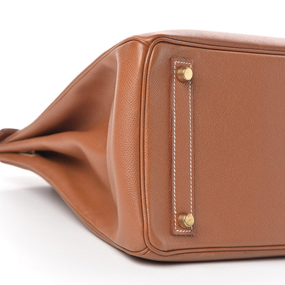 Hermes Courchevel HAC Birkin 32 Gold 5 of 11