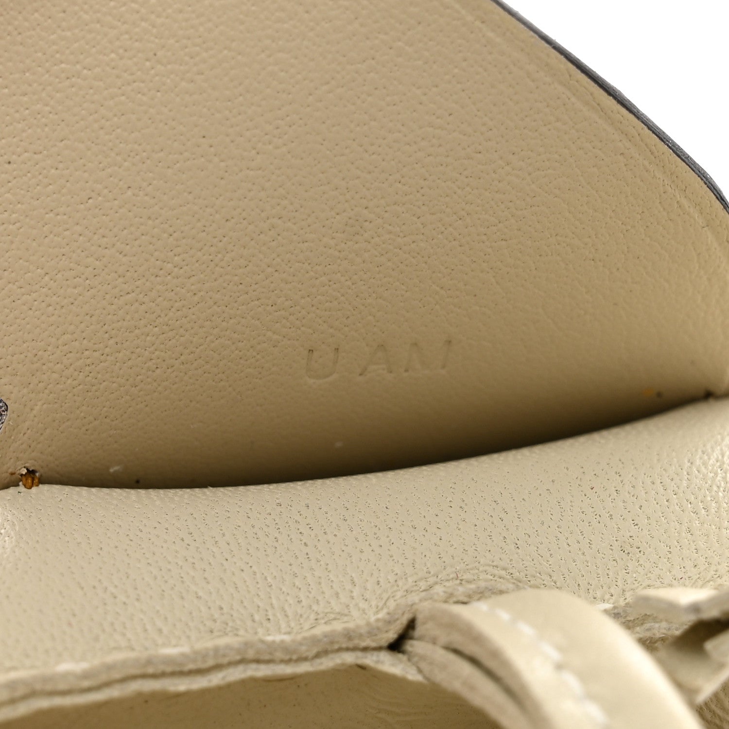 Hermes Milo Lambskin Matte Alligator Touch Grigri Rodeo Pegase Horse Bag Charm MM Craie Gold 4 of 4