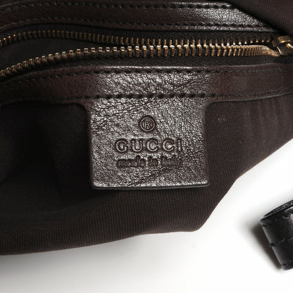 Gucci Monogram Interlocking Medium Hobo Ebony 5 of 7