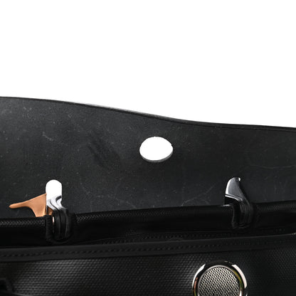 Hermes Toile H Berline Vache Hunter Herbag Zip PM 31 Black Ecru 10 of 10
