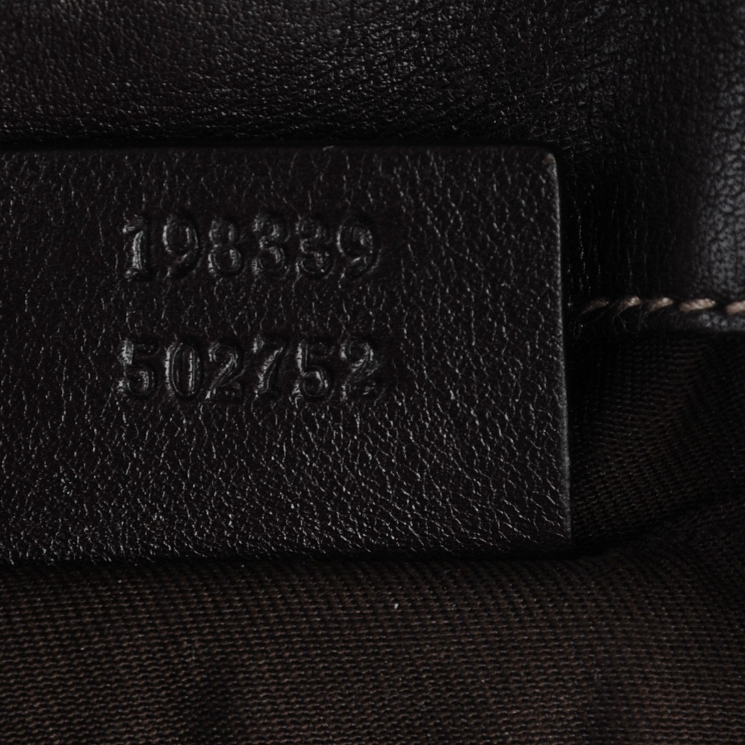 Gucci Monogram Mini Indy Top Handle Bag Dark Brown 7 of 7