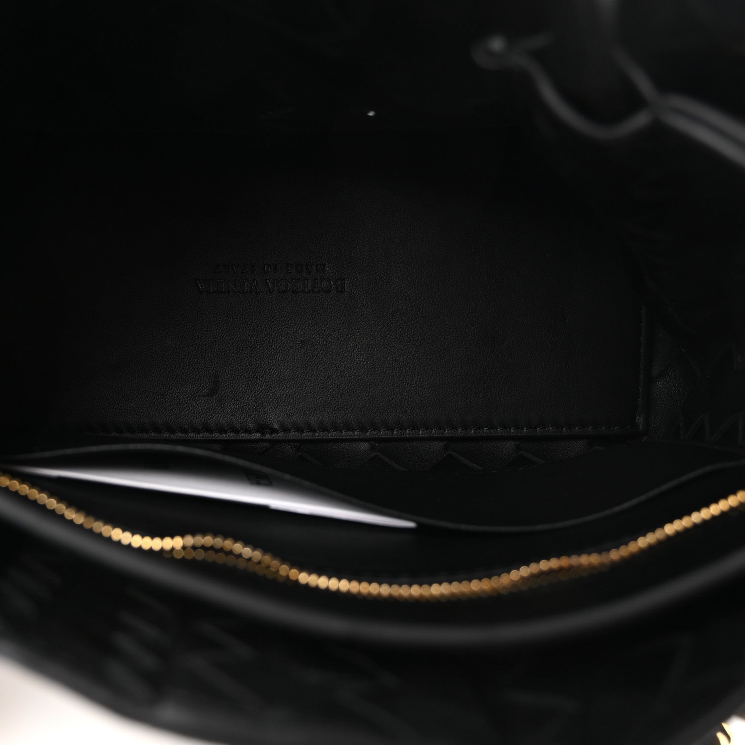 Bottega Veneta Nappa Intrecciato Small Andiamo With Chain Shoulder Bag Black 5 of 9