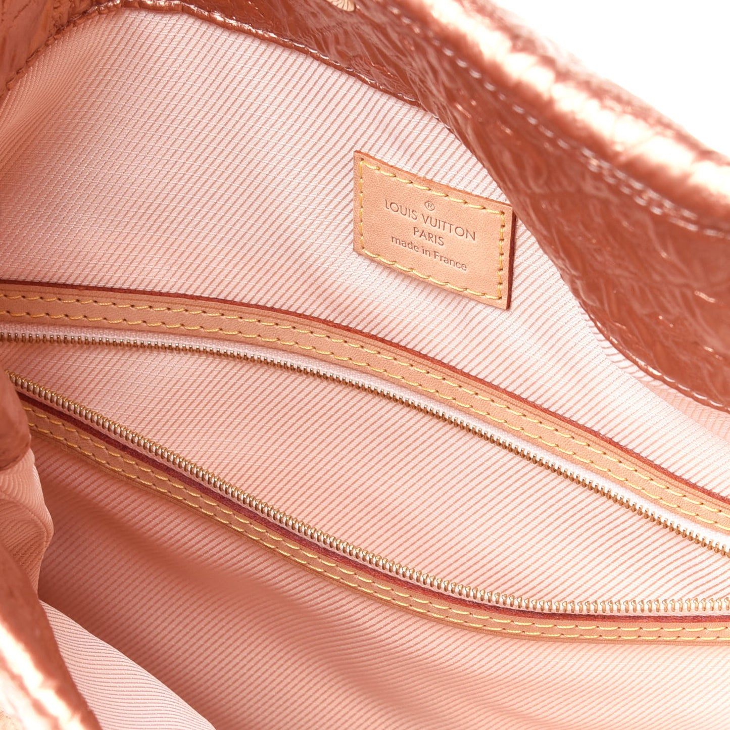 Jacquard Quilted Monogram Limelight Clutch GM Rose Gold