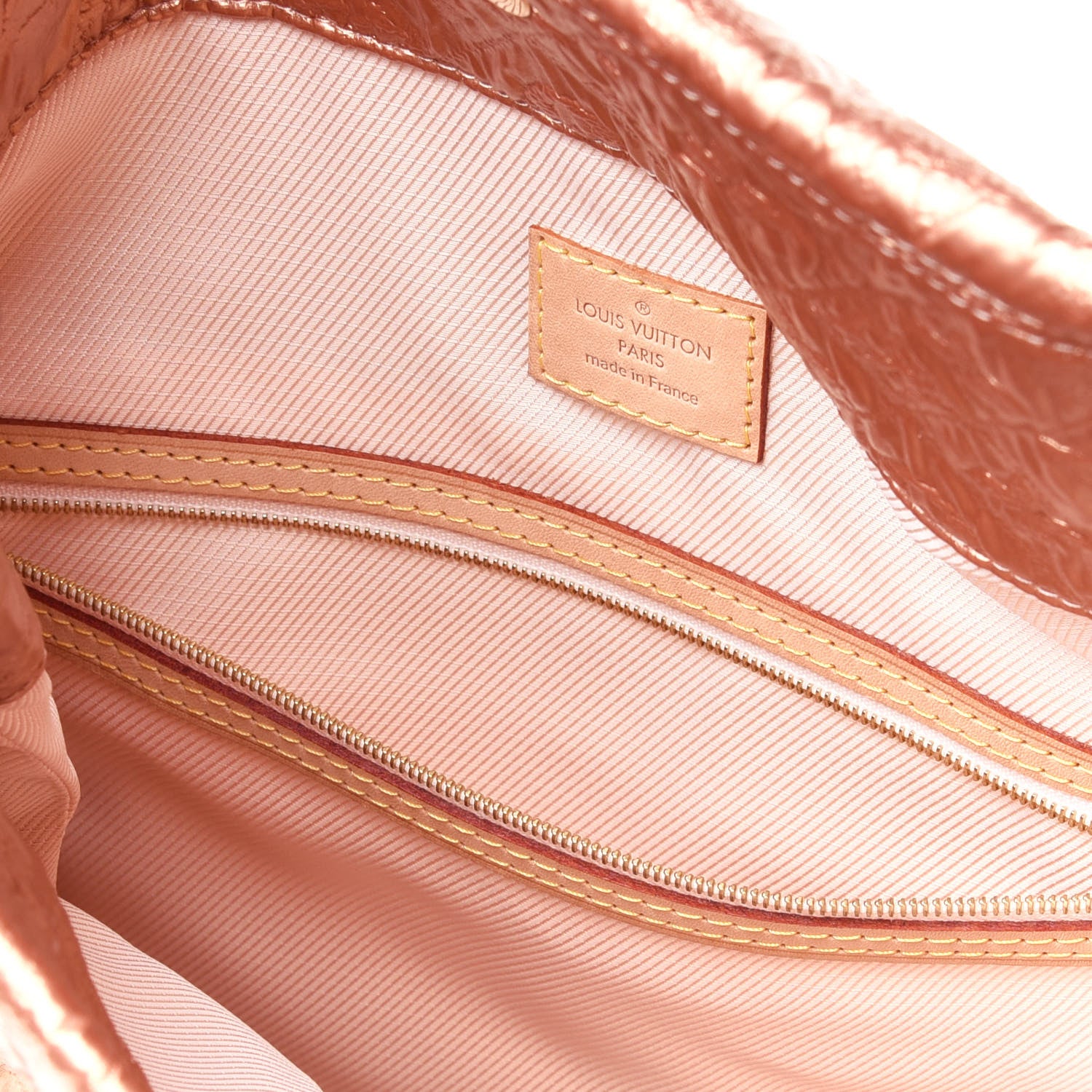 Louis Vuitton Jacquard Quilted Monogram Limelight Clutch GM Rose Gold 3 of 6