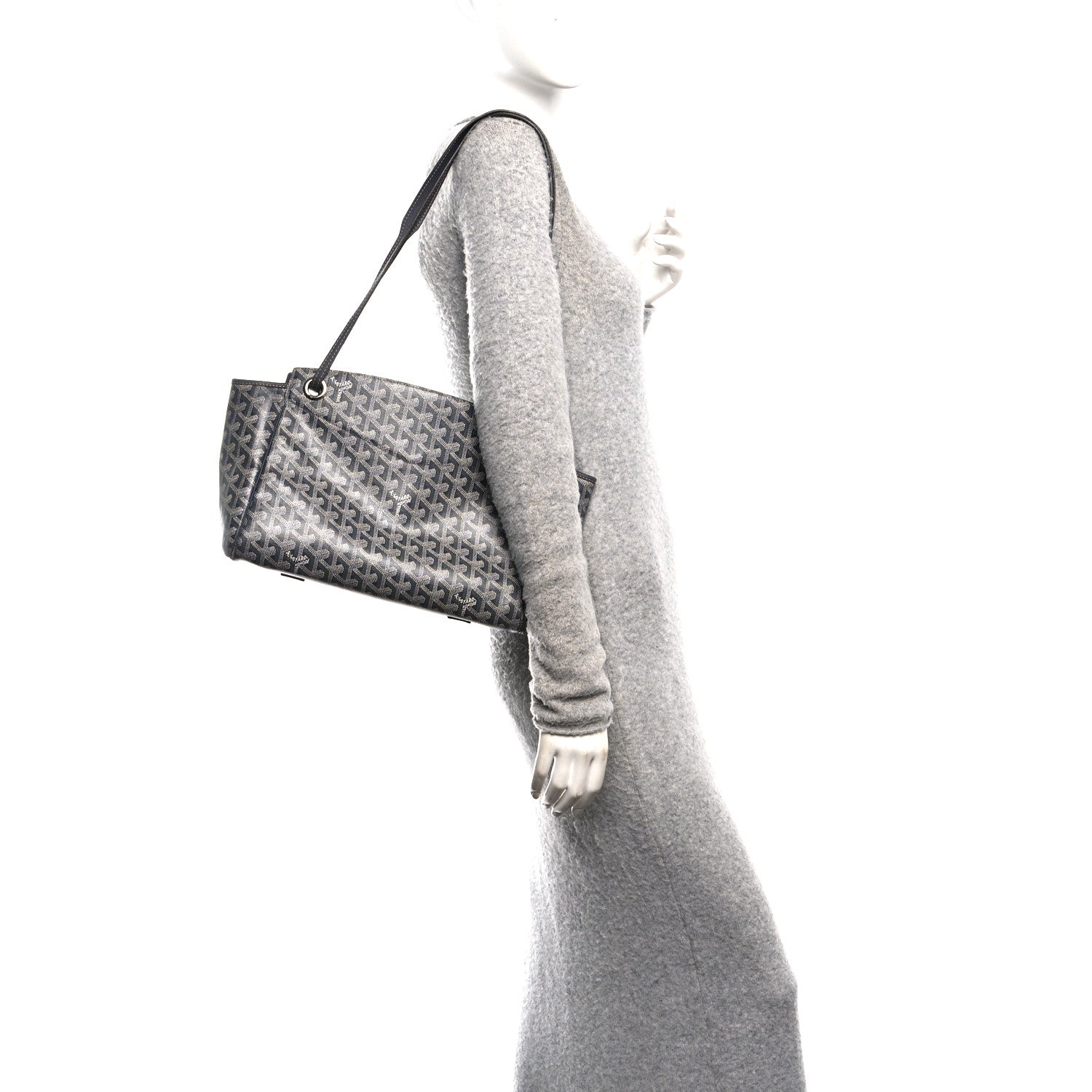 Goyard Goyardine Rouette PM Grey 2 of 10
