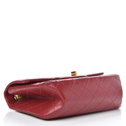 Chanel Aged Calfskin Quilted 2.55 Reissue Mini Flap Red 5 of 11