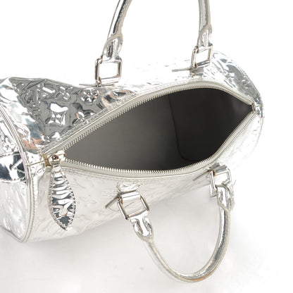 Louis Vuitton Monogram Miroir Speedy 30 Silver 5 of 7