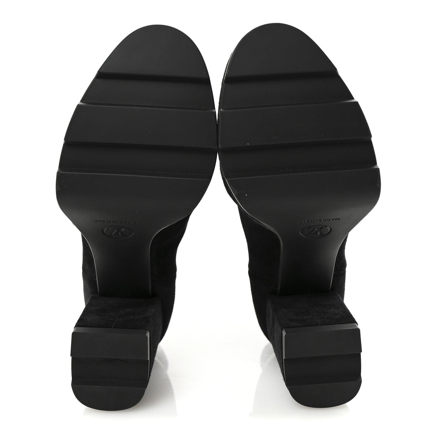LV Suede Beaubourge Ankle Boot 38 Black
