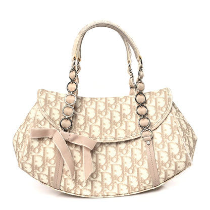 Christian Dior Monogram Romantique Trotter Bag Rose 1 of 12