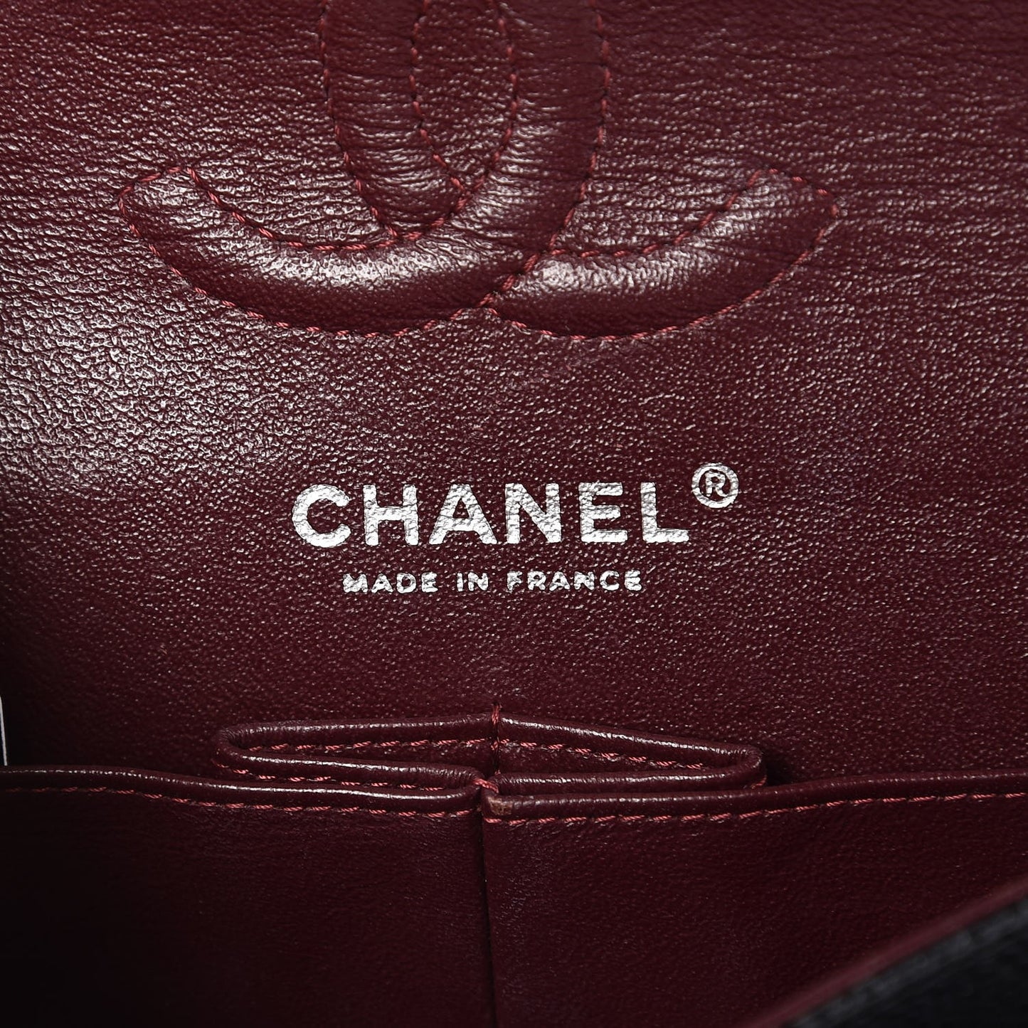 Caviar Quilted Small Double Flap Black