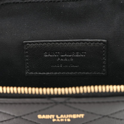 Saint Laurent Lambskin Quilted Binocular Case Black 6 of 8