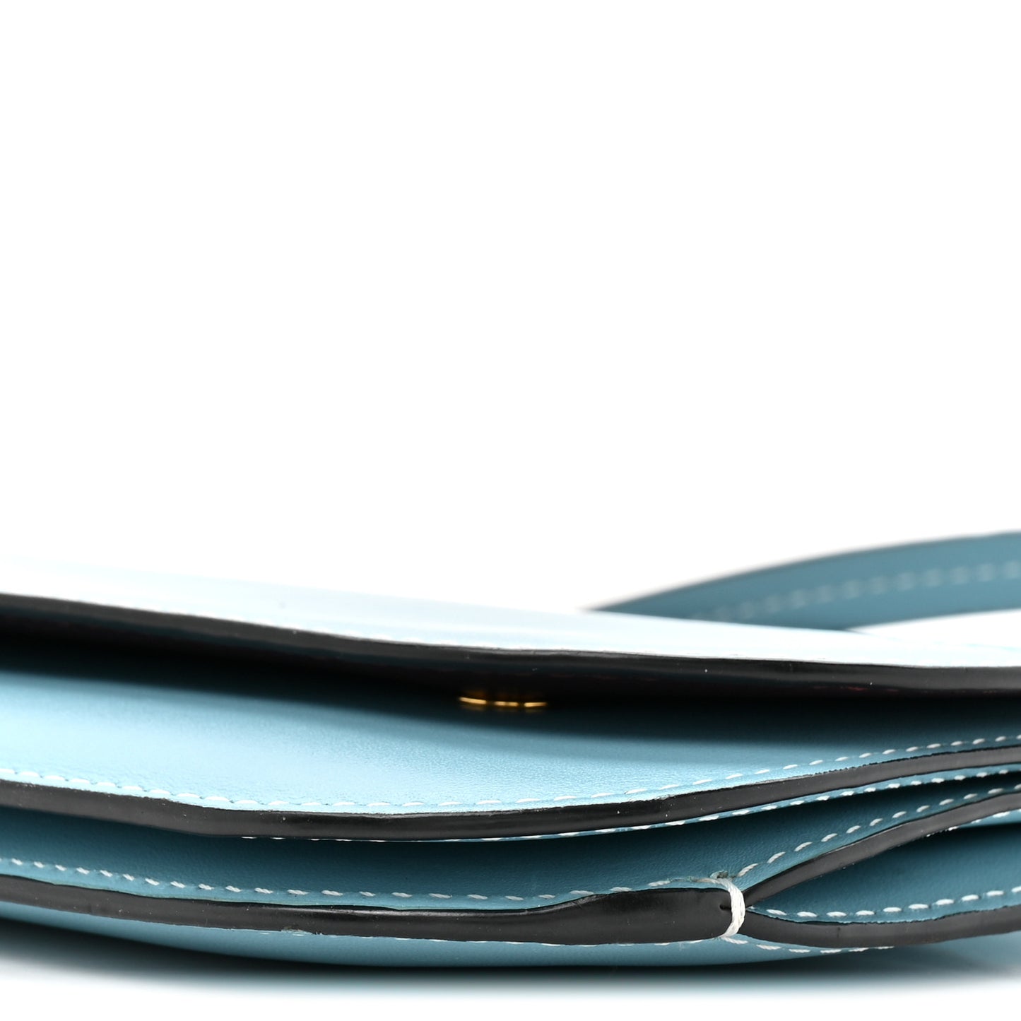 Smooth Calfskin Gate Pochette Light Blue