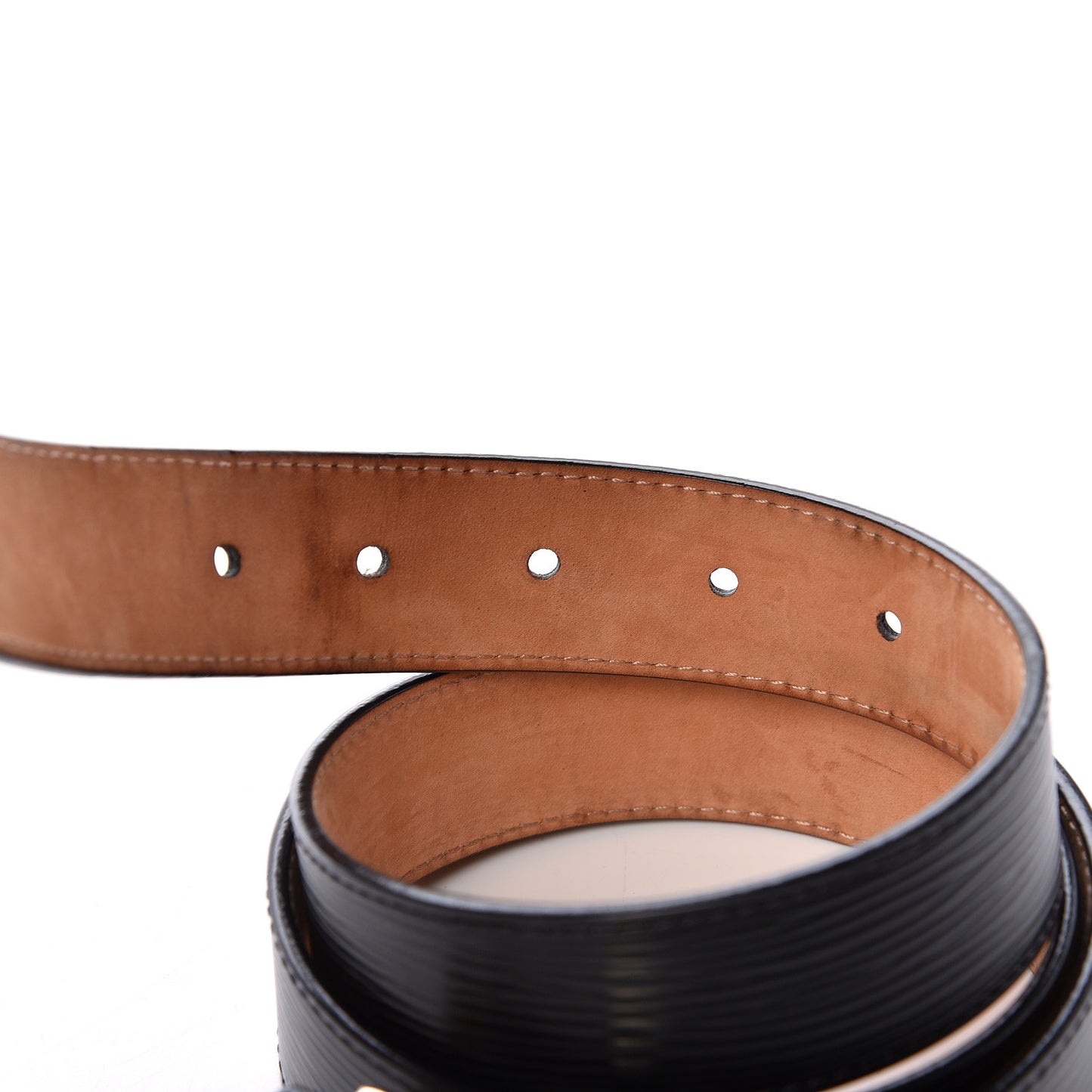 Epi 30mm LV Initiales Belt 85 34 Black