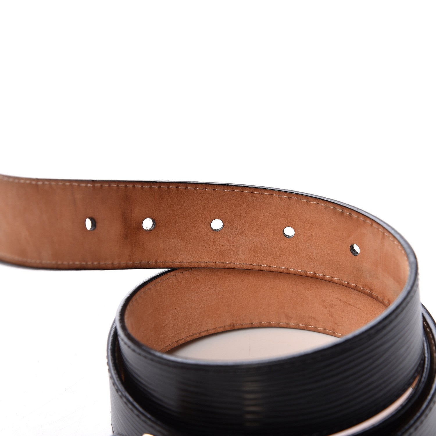 Louis Vuitton Epi 30mm LV Initiales Belt 85 34 Black 6 of 8