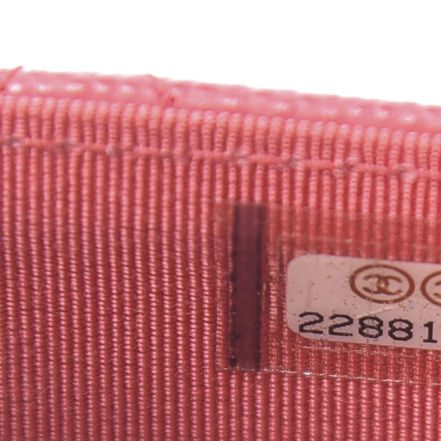 Chanel Caviar Quilted Flap Card Holder Dark Pink 8 of 9