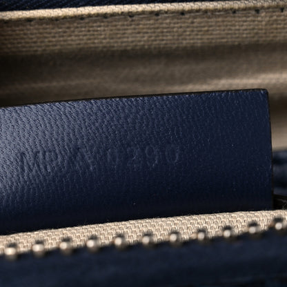 Givenchy Calfskin Crocodile Embossed Mini Antigona Navy 7 of 9