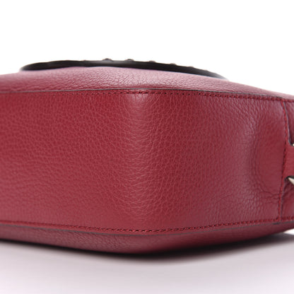 Gucci Pebbled Calfskin Studded Small Soho Disco Bag Soft Burgundy 9 of 10