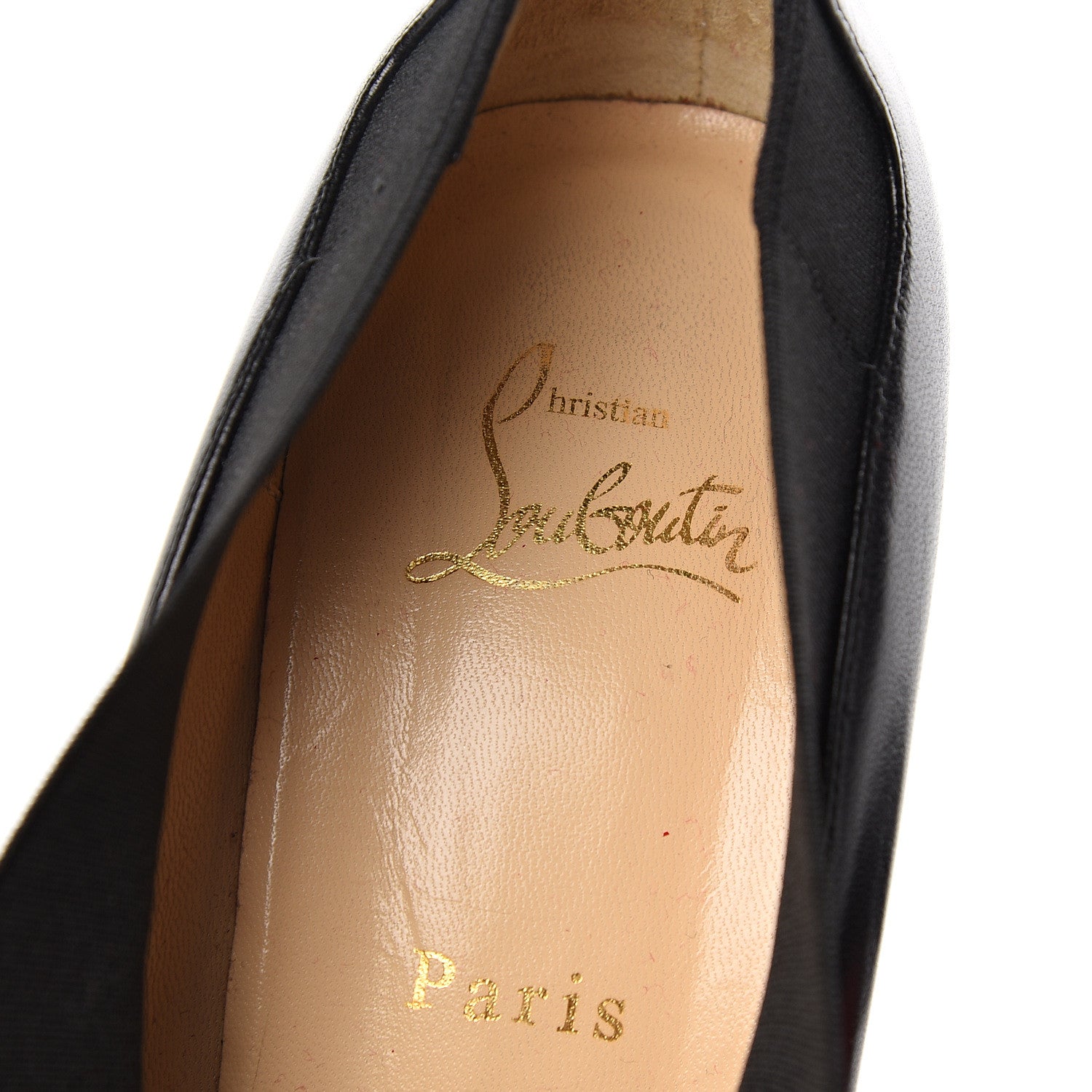 Christian Louboutin Shiny Nappa Toot Couverte 100 Pumps 40 Black 8 of 9