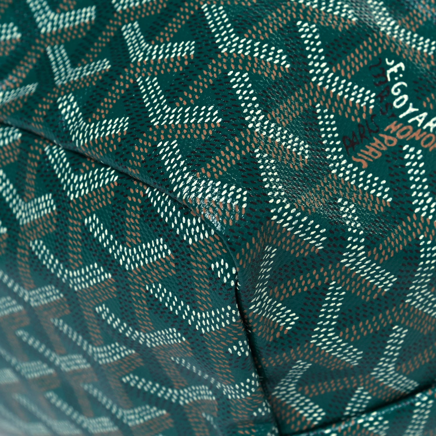 Goyard Goyardine Saint Louis PM Green 8 of 11