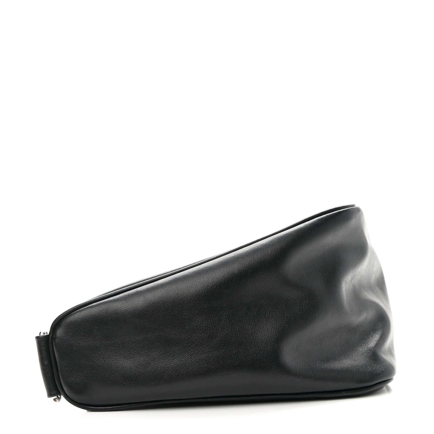 Prada Grace Lux Triangle Shoulder Bag Black 5 of 10
