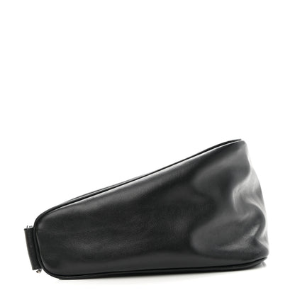 Prada Grace Lux Triangle Shoulder Bag Black 5 of 10