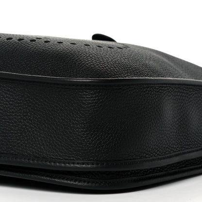 Hermes Taurillon Clemence Evelyne III PM Black 9 of 11