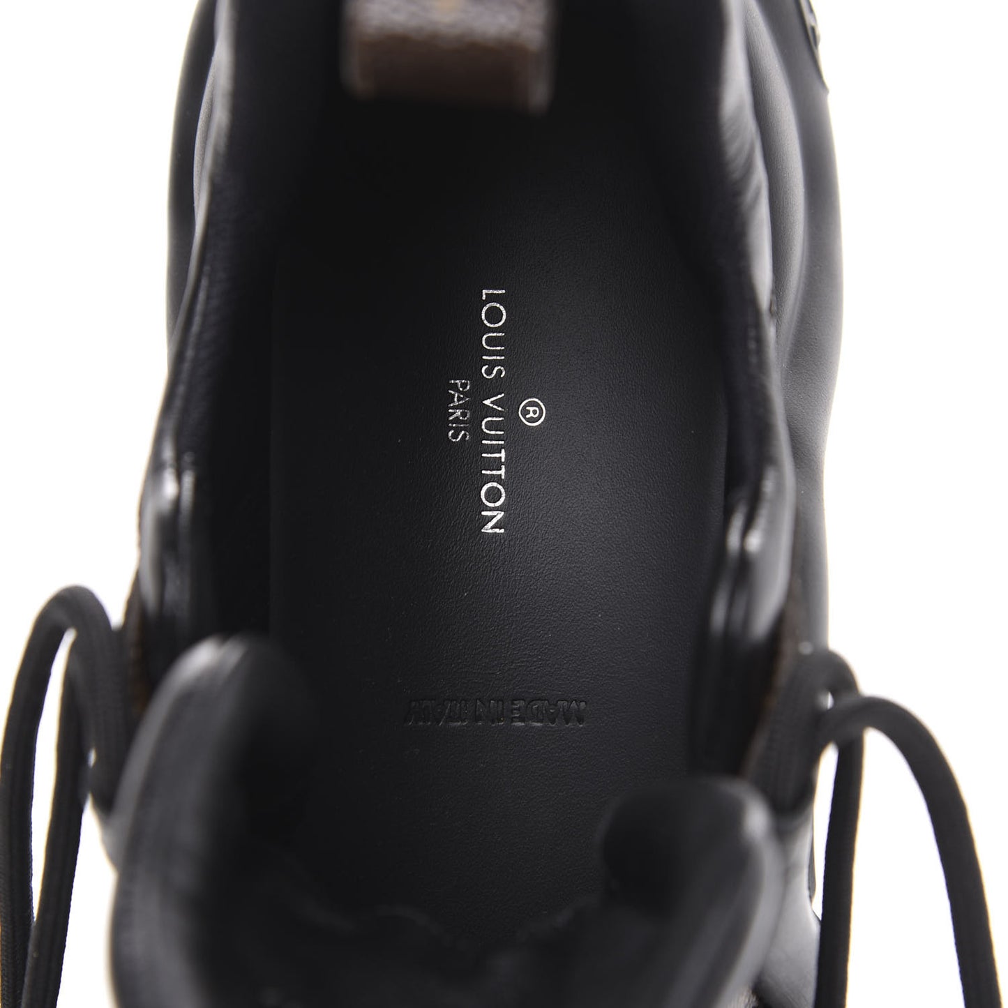 Calfskin Patent Monogram LV Archlight Sneakers 37 Black