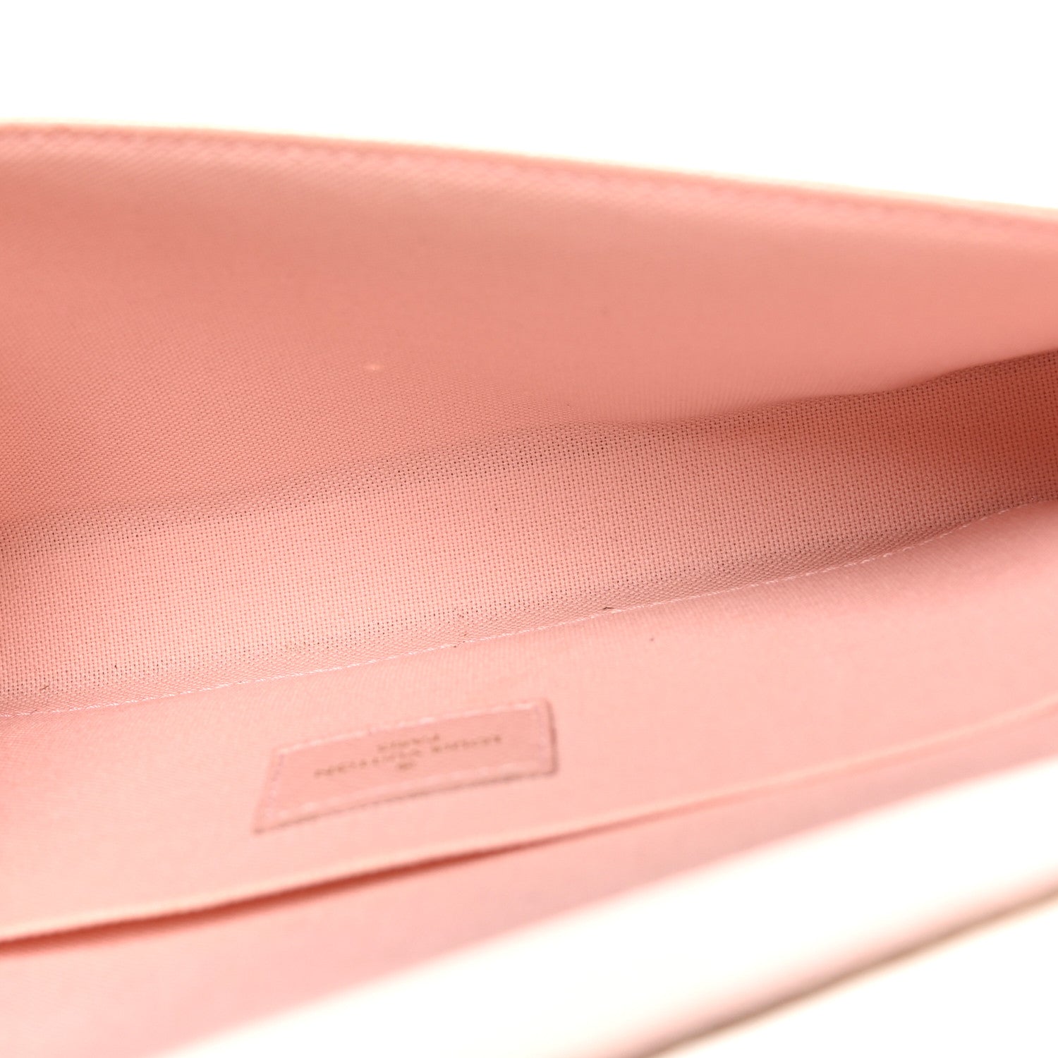 Louis Vuitton Damier Azur Pochette Felicie Chain Wallet Rose Ballerine 5 of 9