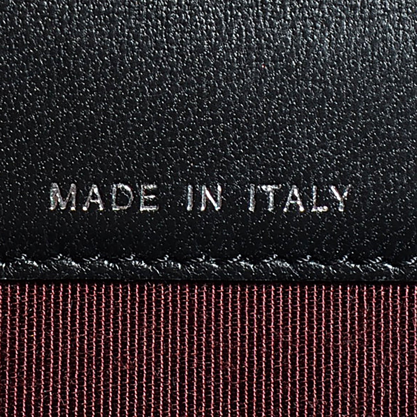 Lambskin Quilted Flap Card Holder Black