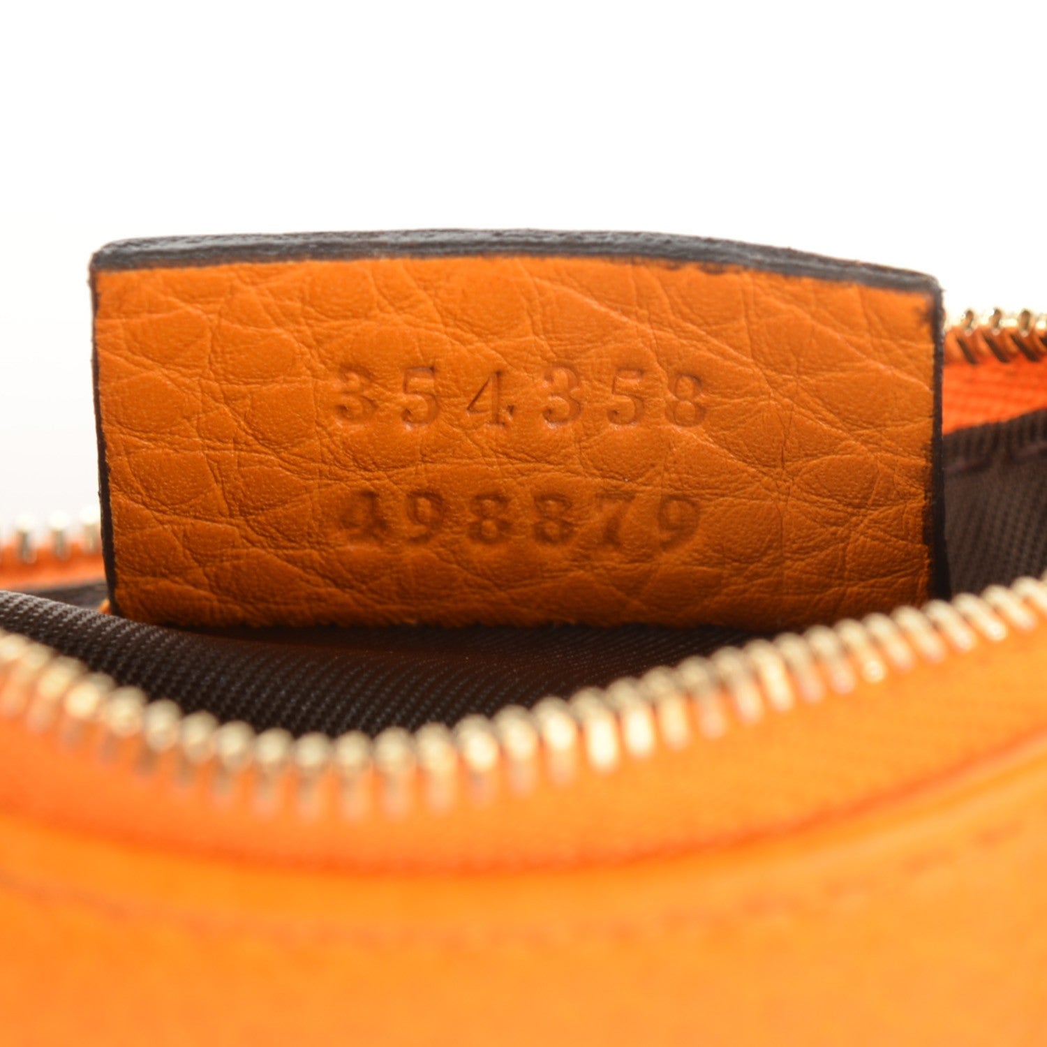 Gucci Pebbled Calfskin Soho Key Case Curcuma 7 of 7