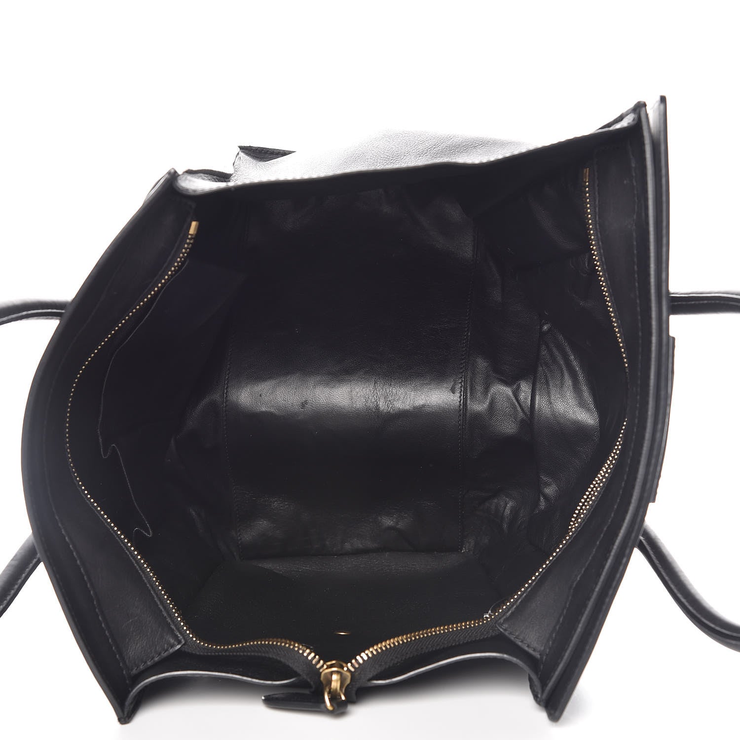 Celine Smooth Calfskin Mini Luggage Black 5 of 13