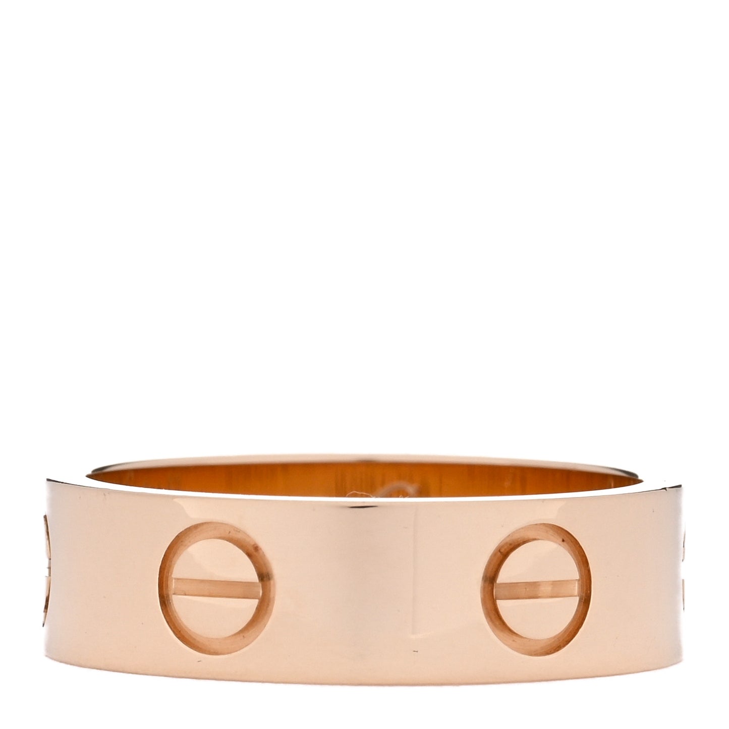 18K Yellow Gold 5.5mm LOVE Ring 53 6.5